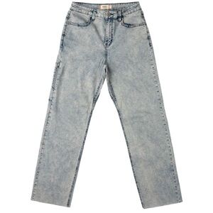 Ripton Superlite Jeans Maliblue wash size 32 NWT! Rough hem, stretchy, adventure